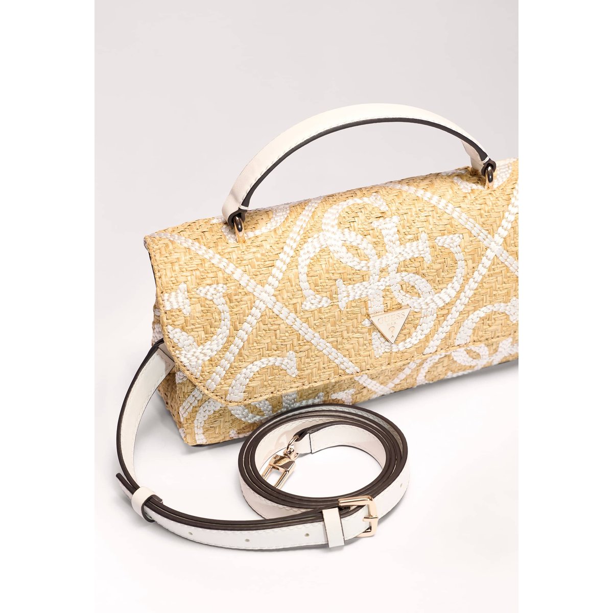 Mini Sac Kirsten blanc, GUESS