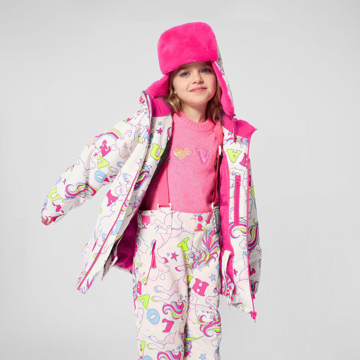 Chapka polaire storm pink, BILLIEBLUSH