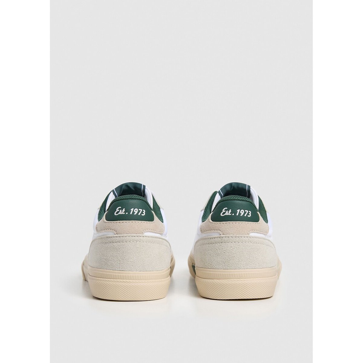 Zapatillas de poliuretano blanco, PEPE JEANS