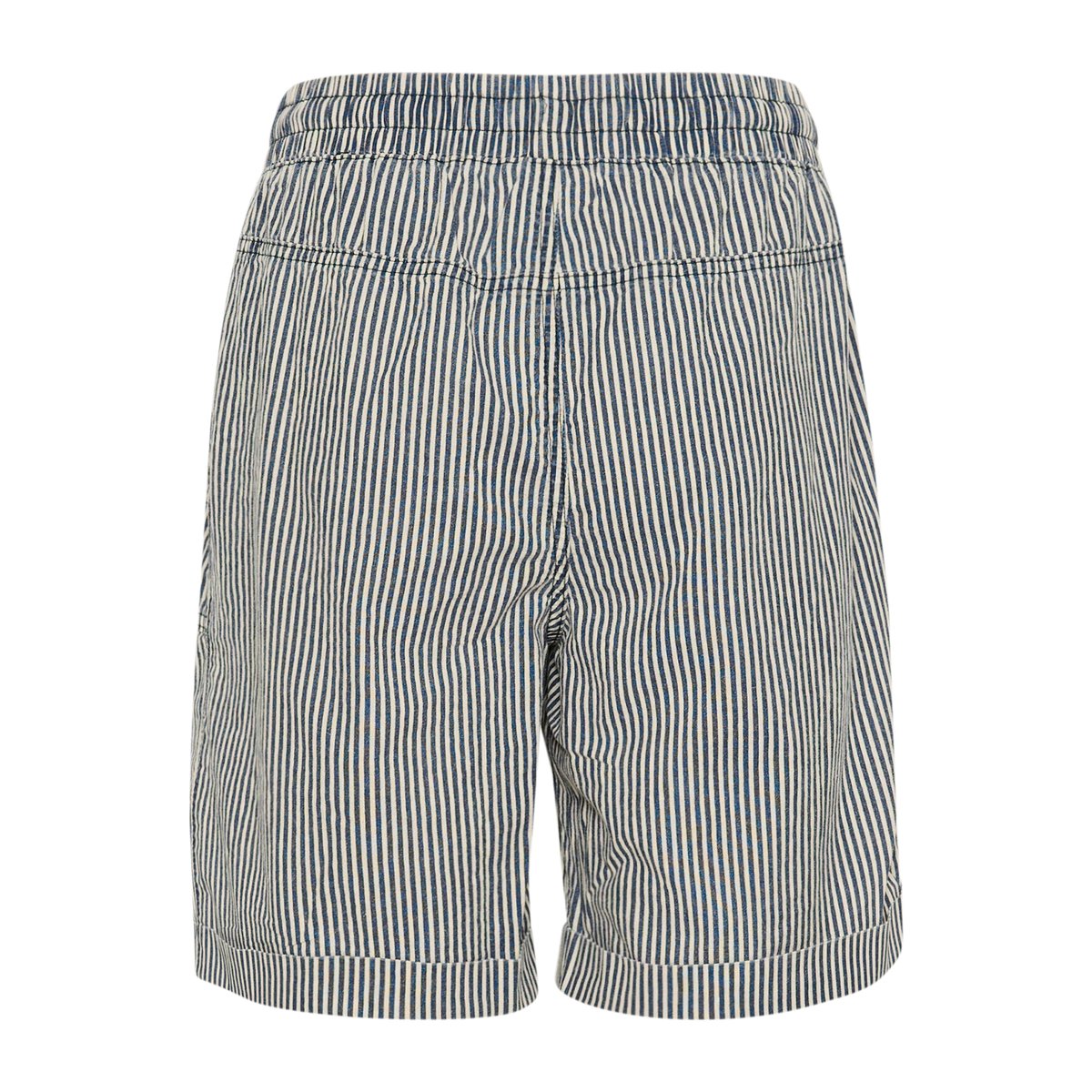 Shorts casual bleu/blanc rayures midnight/white stripe, KAFFE