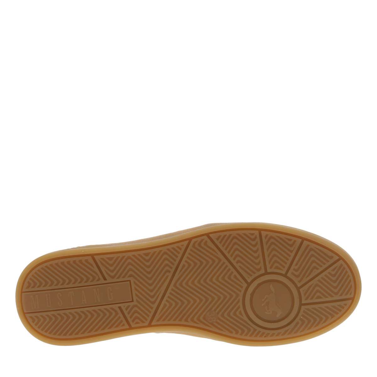 Tennis talon plat blanc, MUSTANG