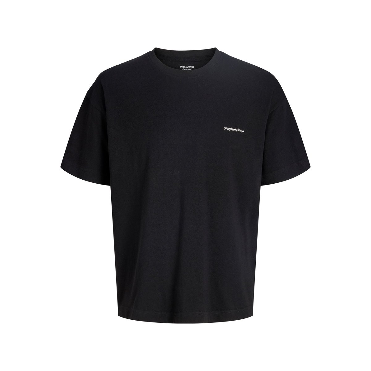 T-Shirt black 1, JACK & JONES JUNIOR