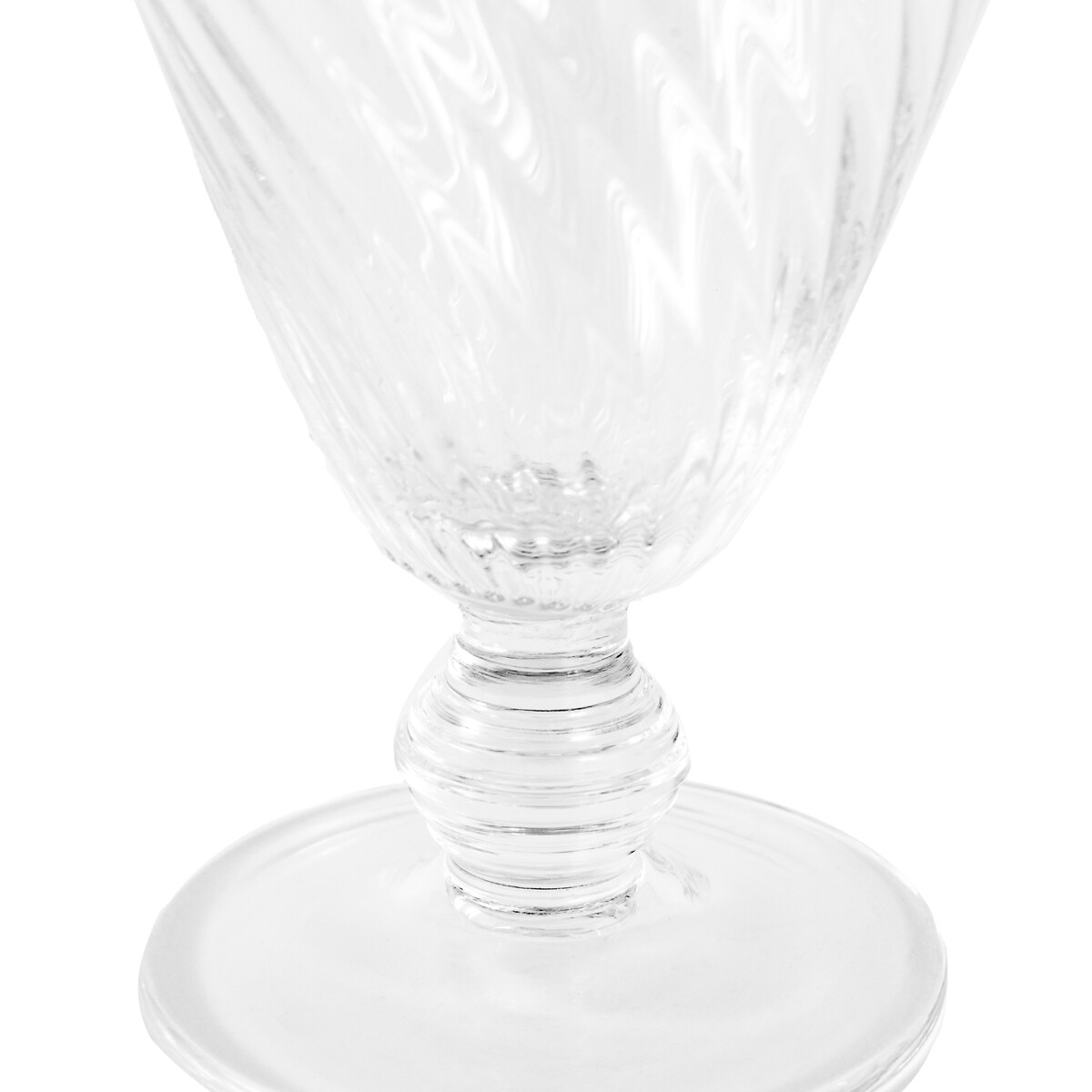 Set of 4 Vela Wine Glasses in Clear transparent, ÉDITÉ
