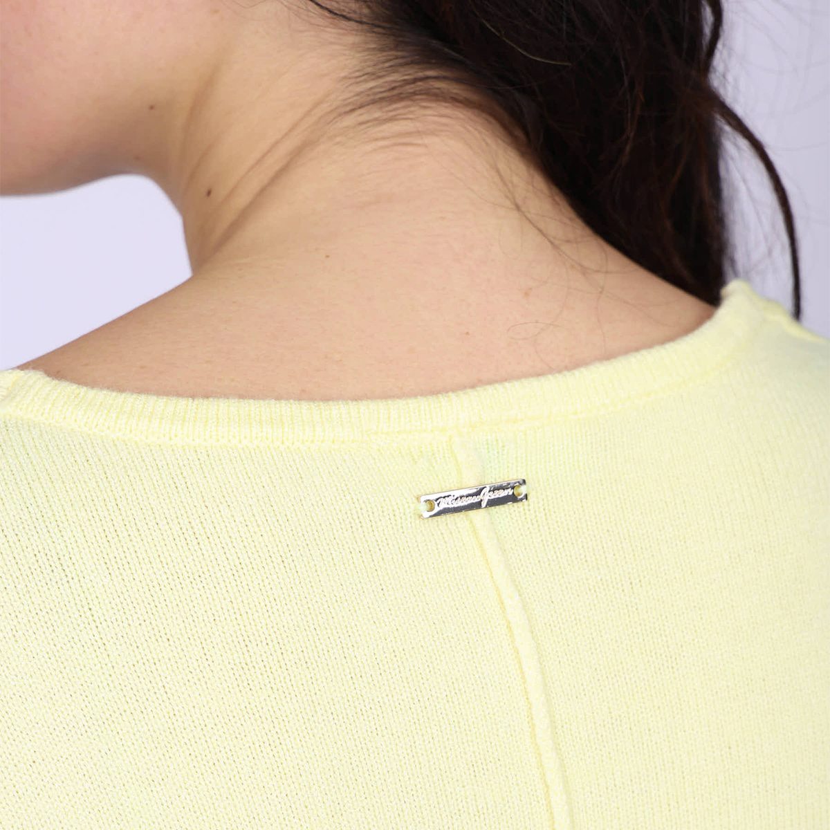 Pull Gregor jaune pale, MISE AU GREEN