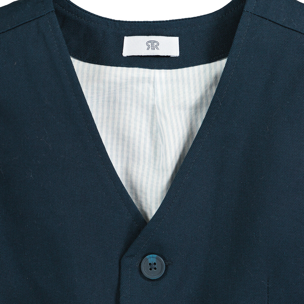 Suit Waistcoat navy blue, LA REDOUTE COLLECTIONS
