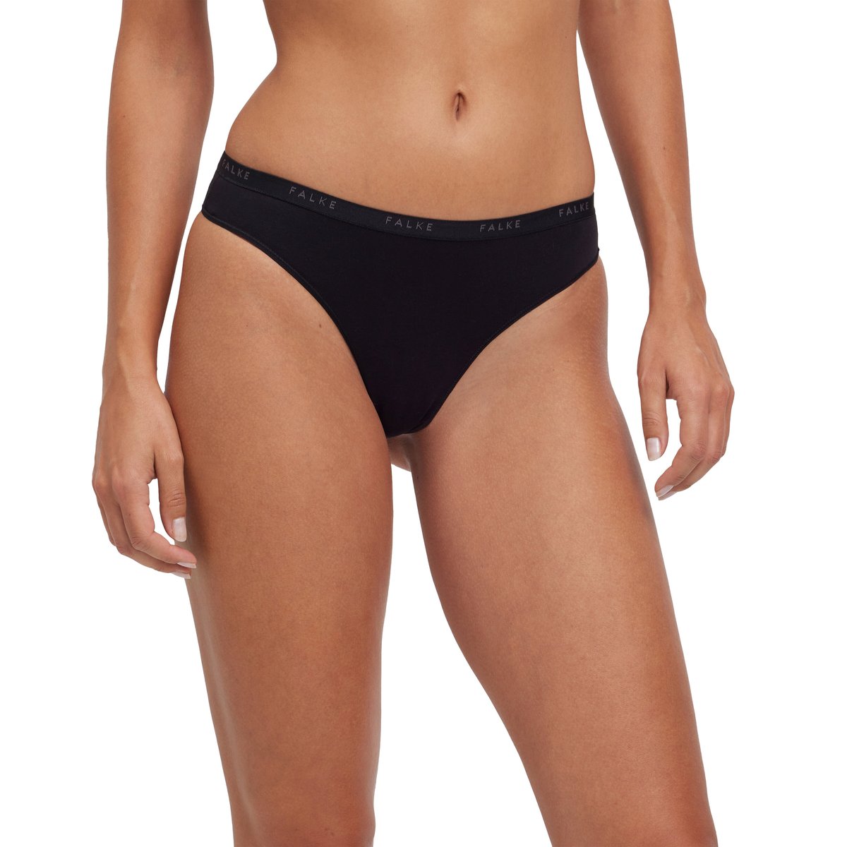Tanga 2-Pack noir, FALKE