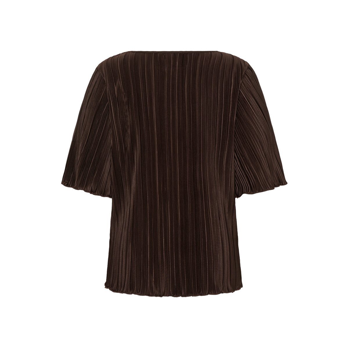 T-shirt à manches courtes marron coffee bean, KAFFE CURVE