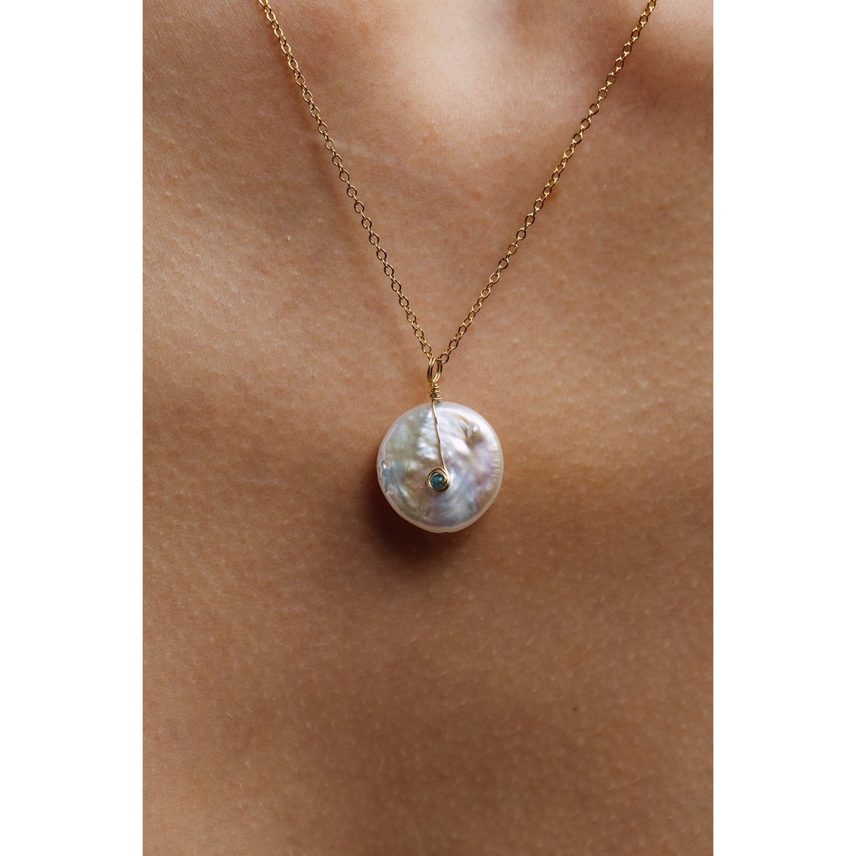 Pendentif Mirée - Apatite apatite, YAY PARIS