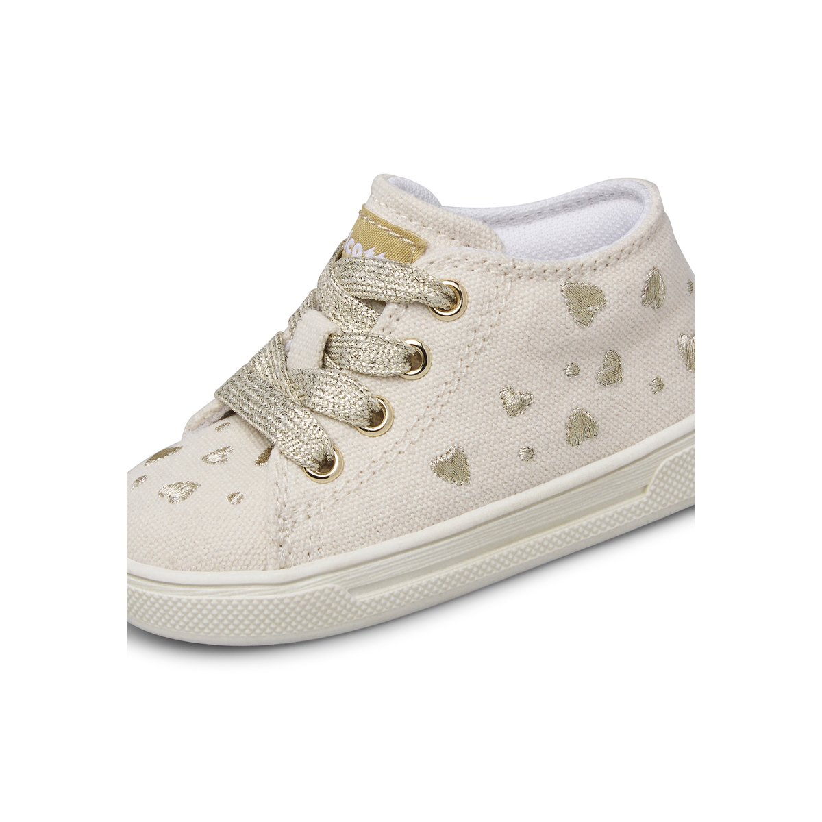 Sneakers en tissu FUSBI. blanc-platine-, FALCOTTO