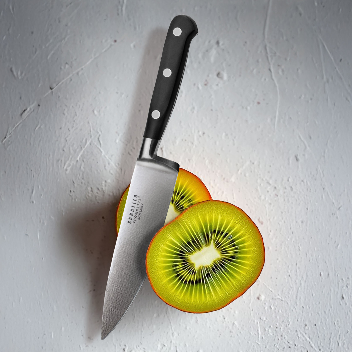 Valise hôtelière 8 couteaux de cuisine - ORIGIN noir, SABATIER TROMPETTE
