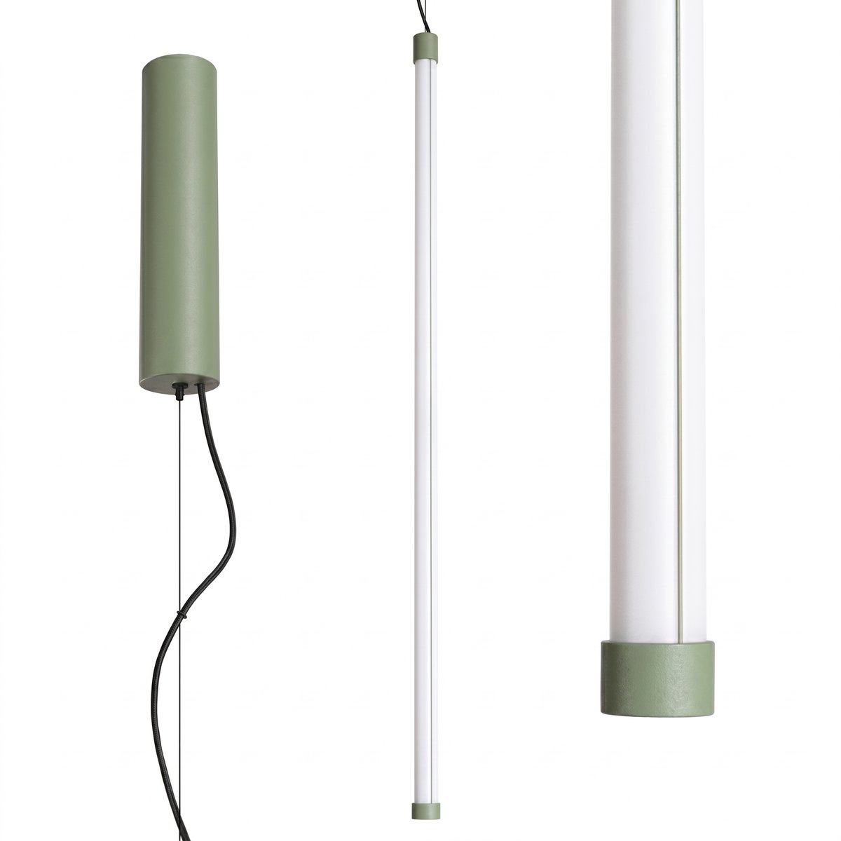 Suspension Acier Sauge LED 1 Trang sauge, EDEN