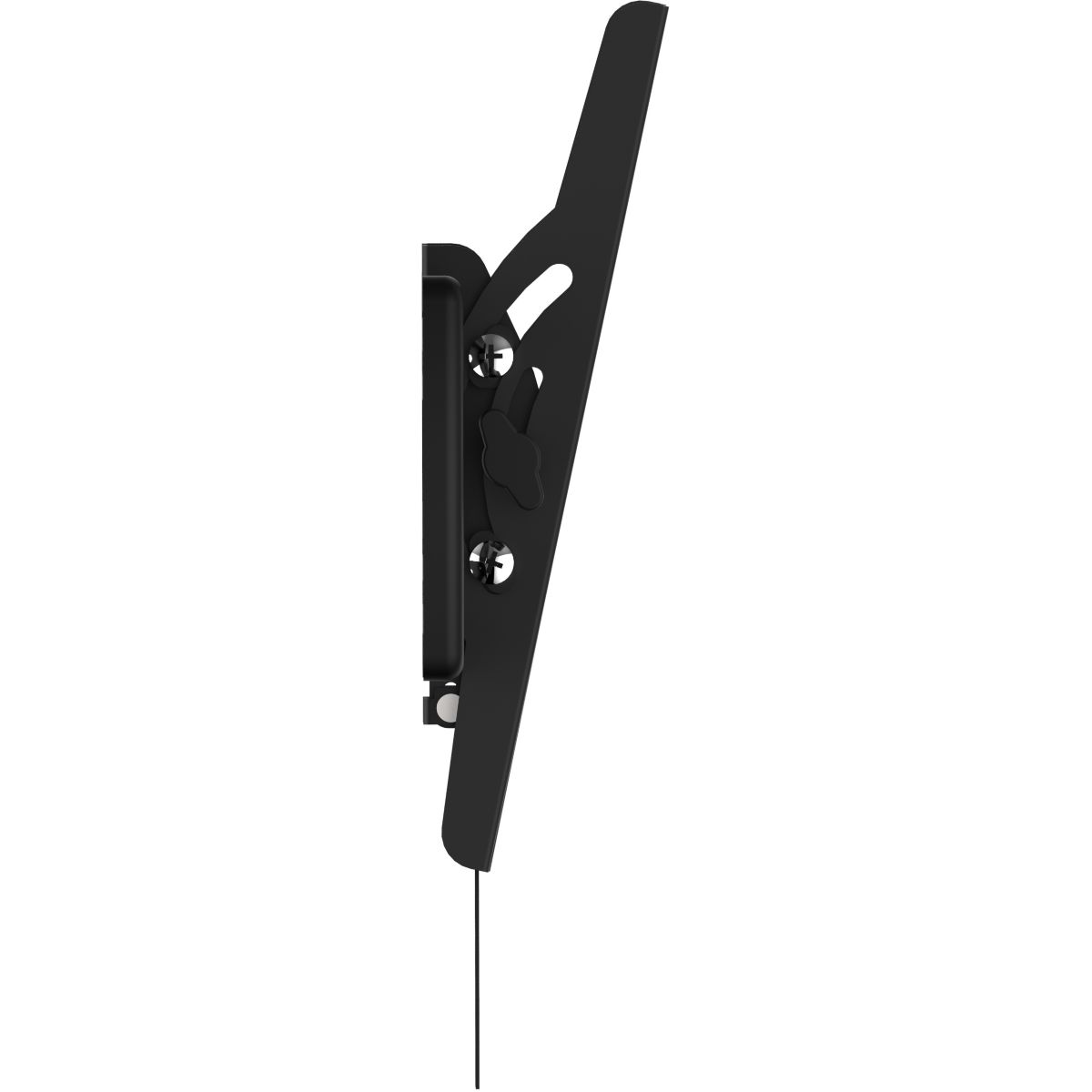 Support mural TV Inclin'TV 19-28'' couleur unique, ESSENTIEL B