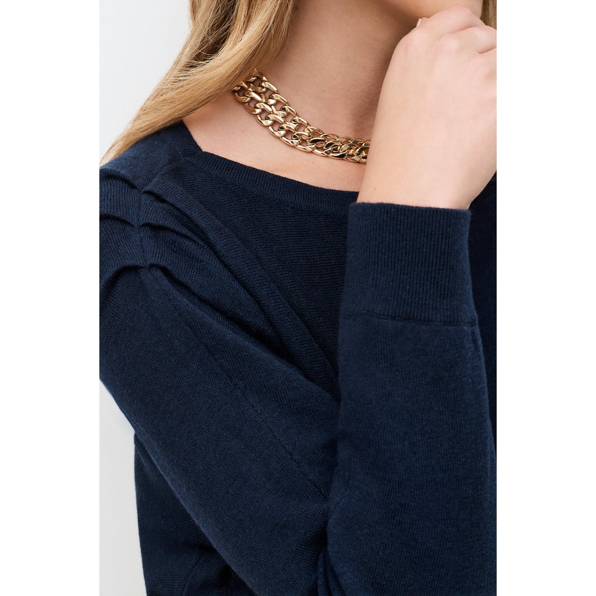 Pull Mvaleria bleu marine, CAROLL