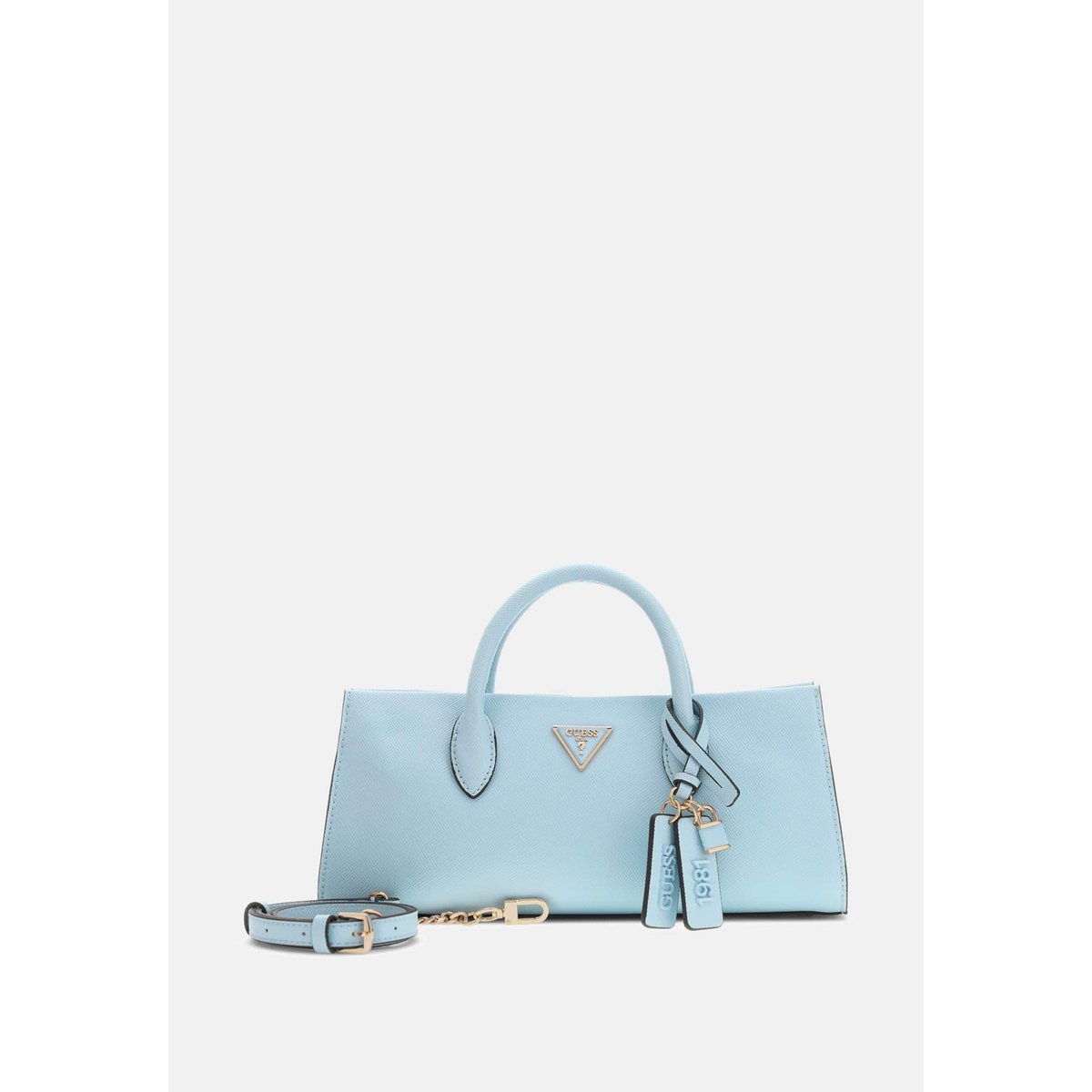 Sac À Main Logo Noelle bleu clair, GUESS