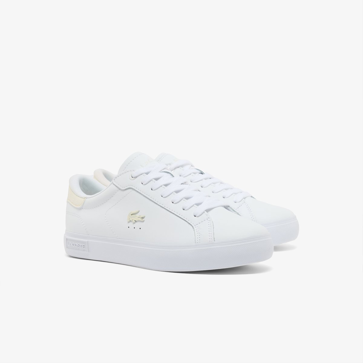 Sneakers Powercourt femme blanc-65t, LACOSTE