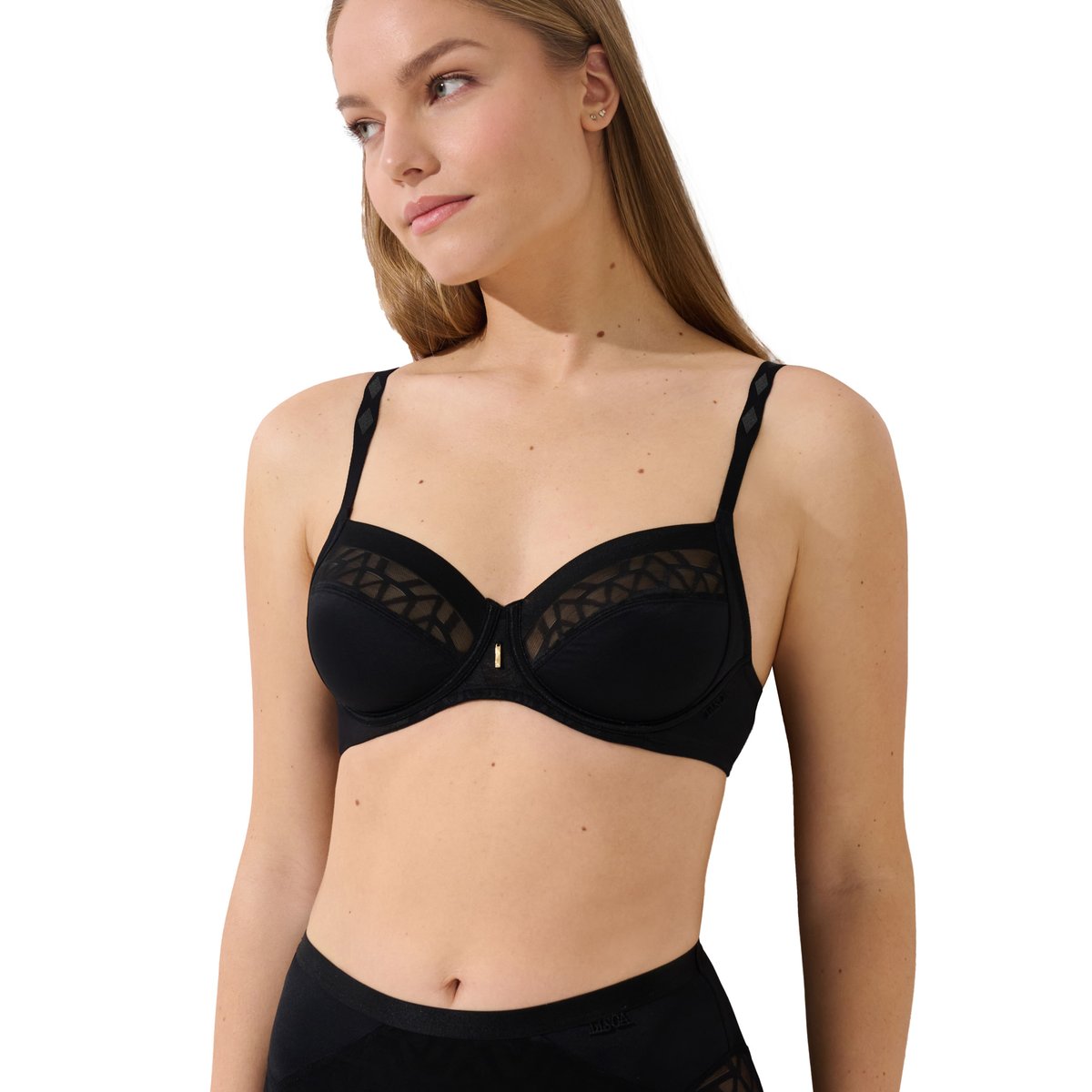 Soutien-gorge armaturé Opal noir, LISCA