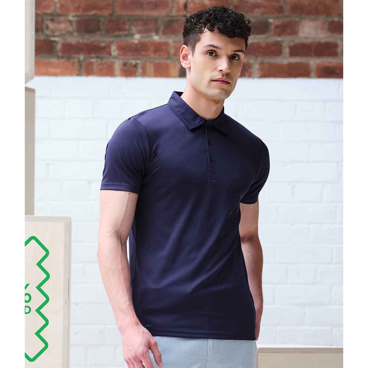 Polo HONESTLY MADE bleu marine, REGATTA