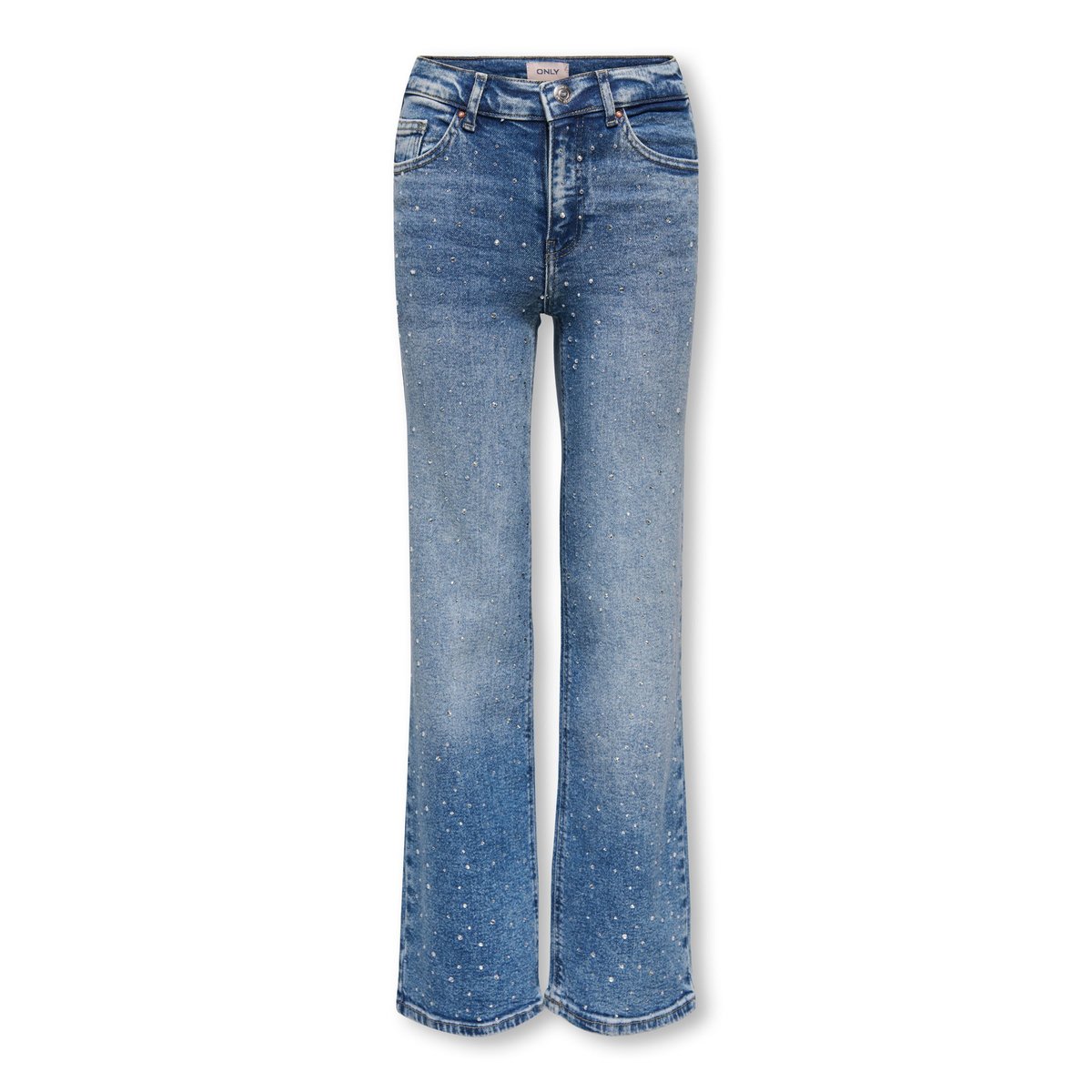 Jean À Jambe Large medium blue denim, KIDS ONLY