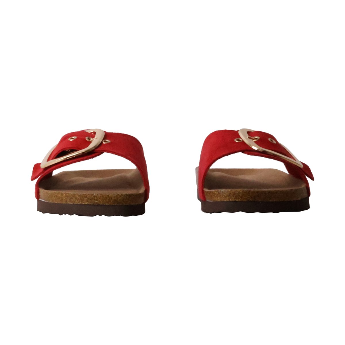 Mules à Enfiler Paris rouge, ENZA NUCCI