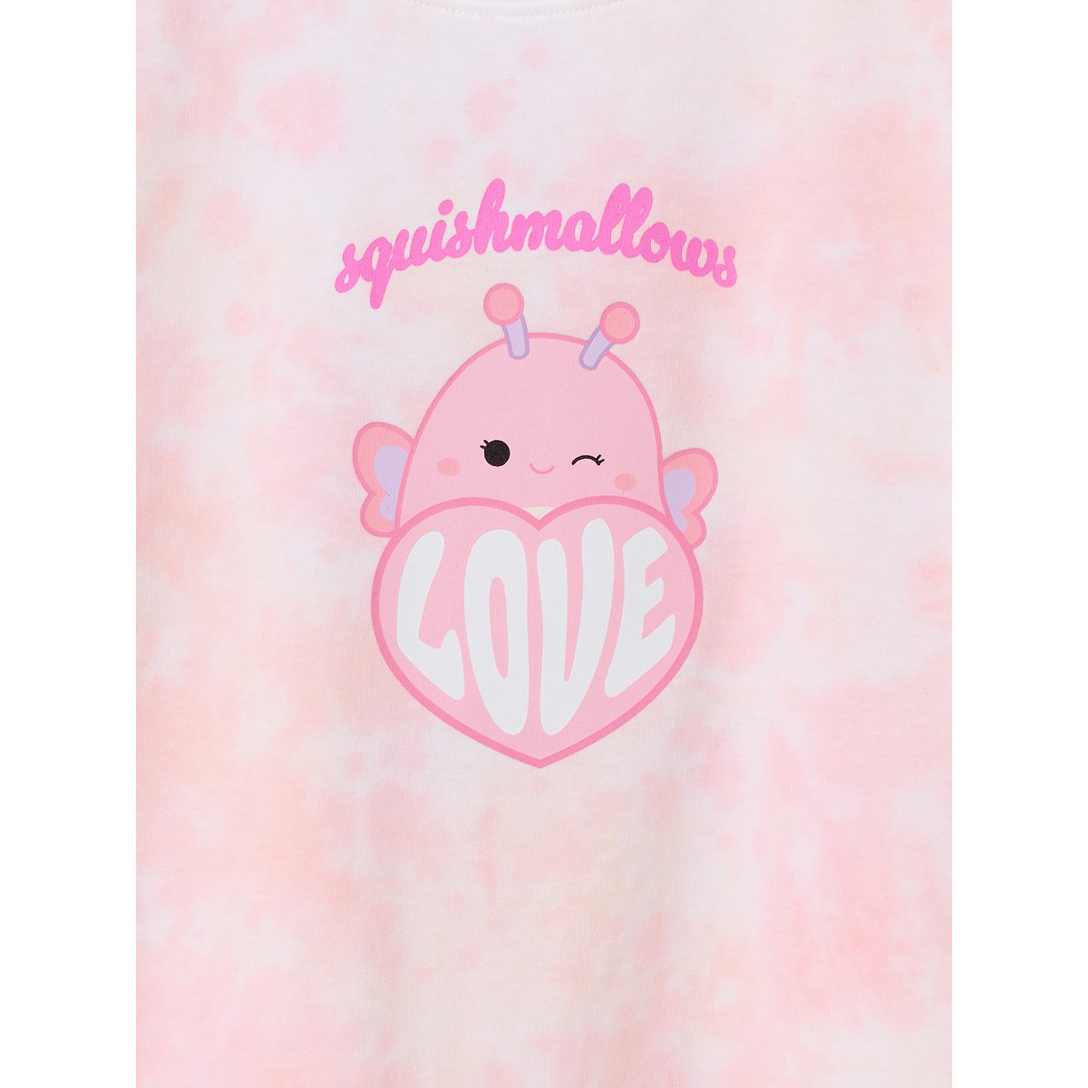 T-shirt manches courtes Squishmallows rose, VERTBAUDET