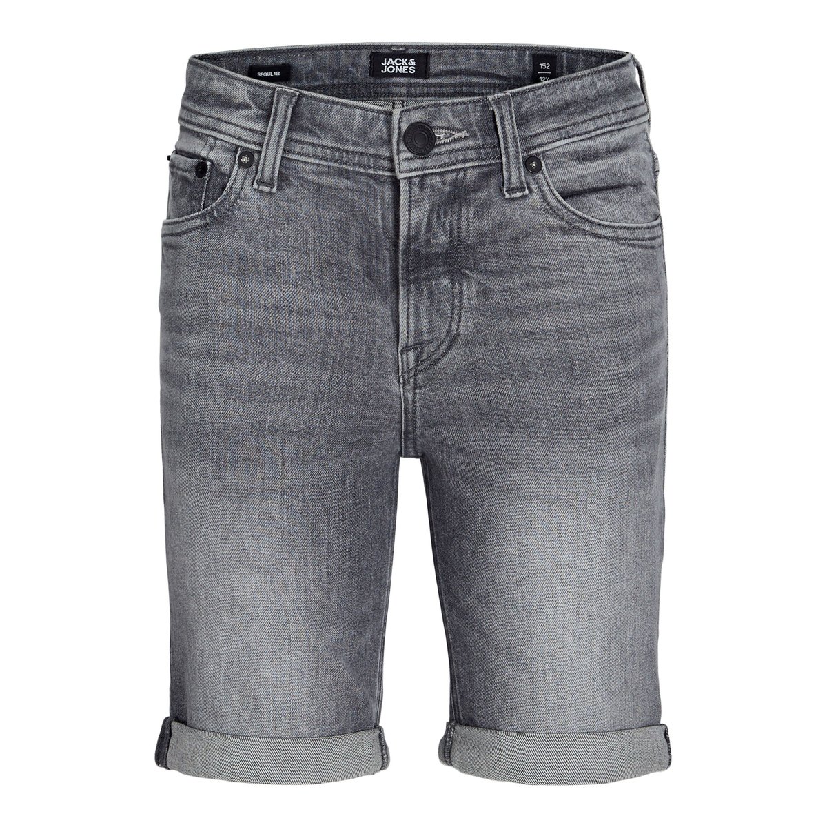 Short En Denim grey denim, JACK & JONES JUNIOR