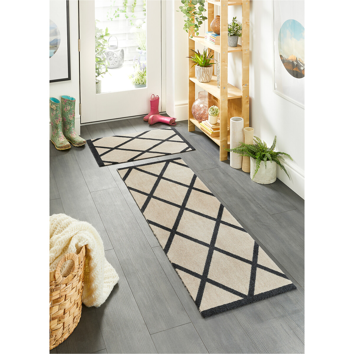 Geo Border Doormat multi-coloured, MY MAT