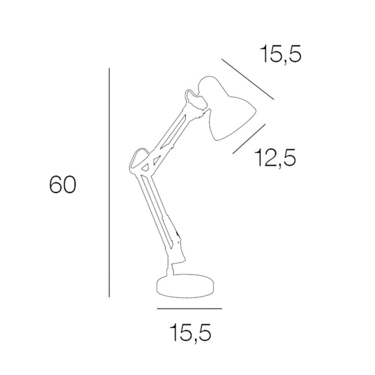 Lampe De Bureau Flex Vert vert, MILLUMINE