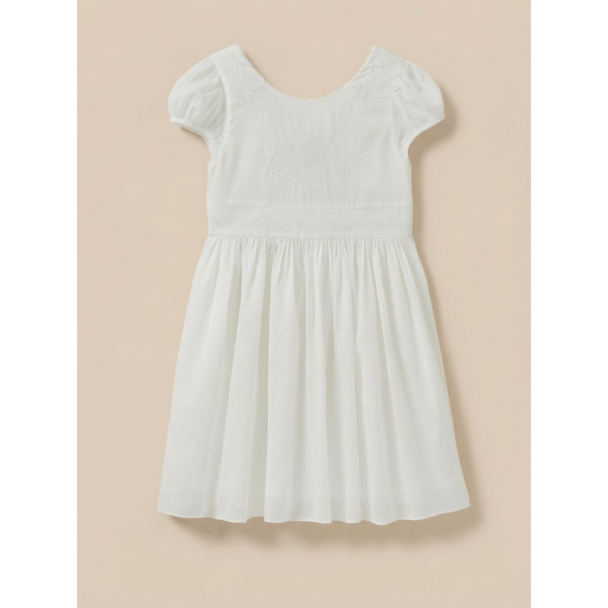 Robe Thelma - Collection Fêtes et Mariages blanc, CYRILLUS