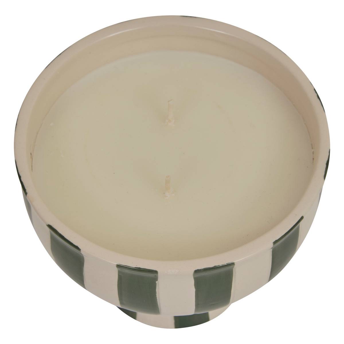 Bougie parfumée Chéri 310g pot céramique CHERI jaune, ATMOSPHERA
