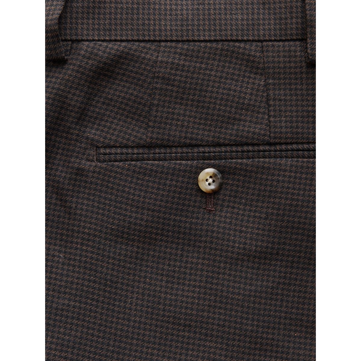 Pantalon de costume regular fit nova fides marron, NEXT