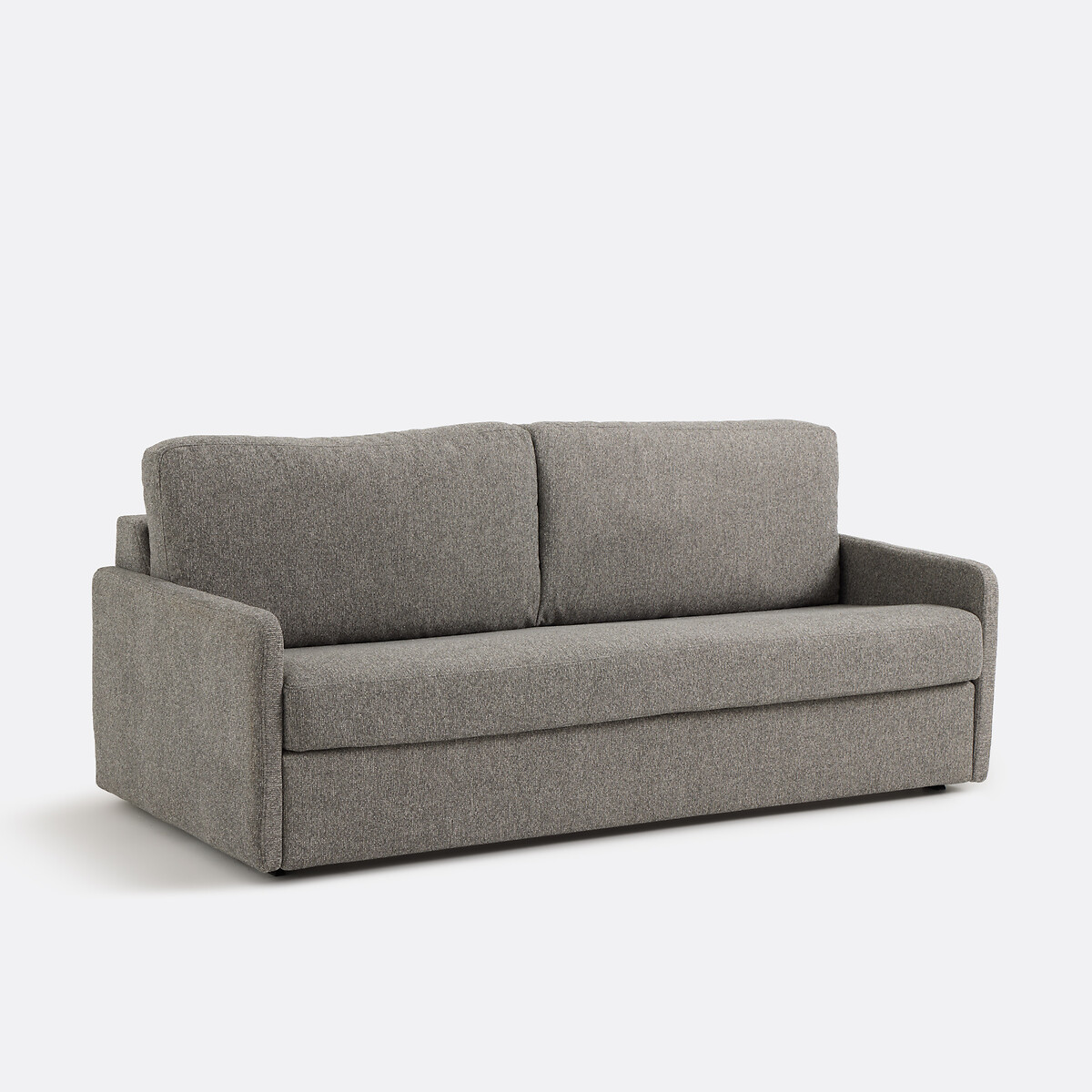 Canapé-lit, texturé chiné, 2, 3 ou 4 places, Comfort Bultex®, Marta gris clair, LA REDOUTE INTERIEURS