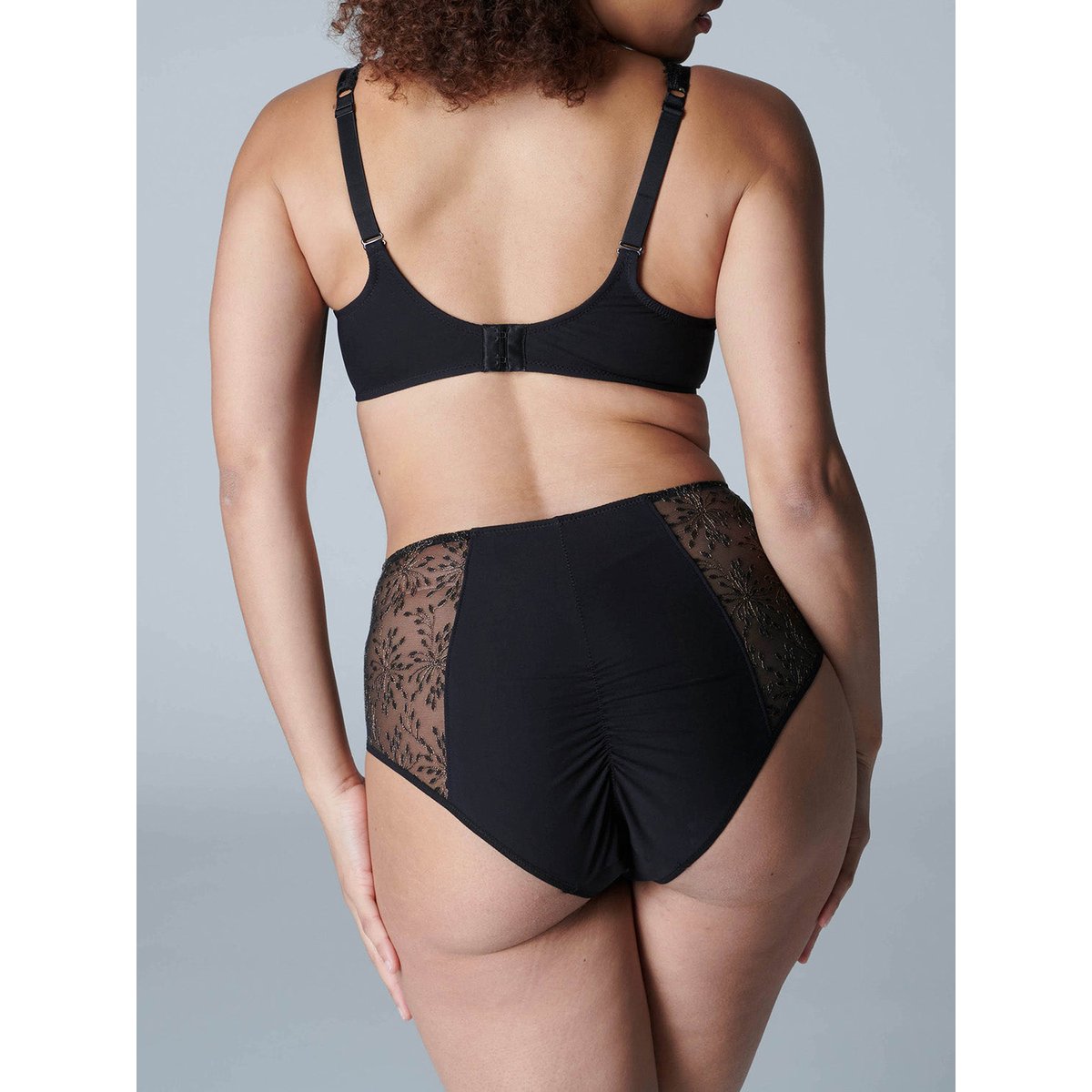 Culotte taille haute, SINGULIÈRE noir, SIMONE PERELE