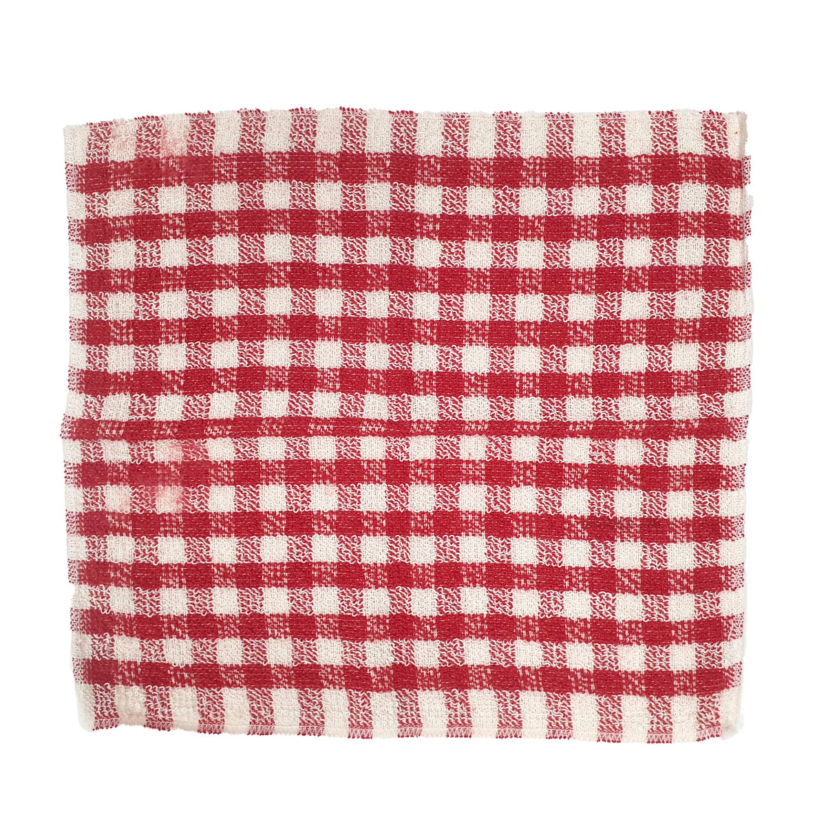 Lavette éponge en coton rouge, HOME MAISON