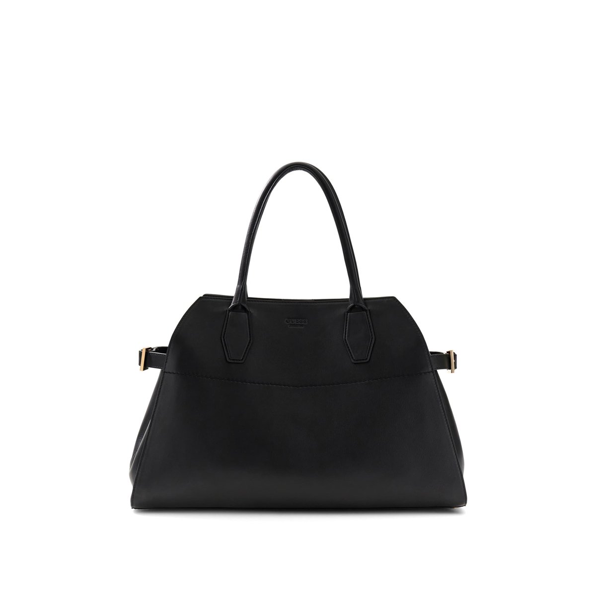 Sac À Main En Cuir Véritable Liza noir, GUESS