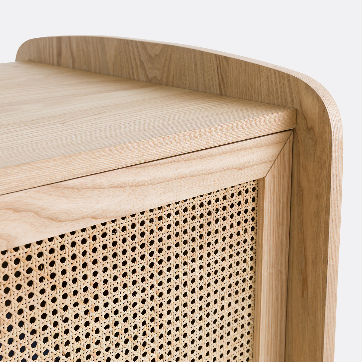 Armoire enfant cannage de rotin, Tempa chêne, LA REDOUTE INTERIEURS