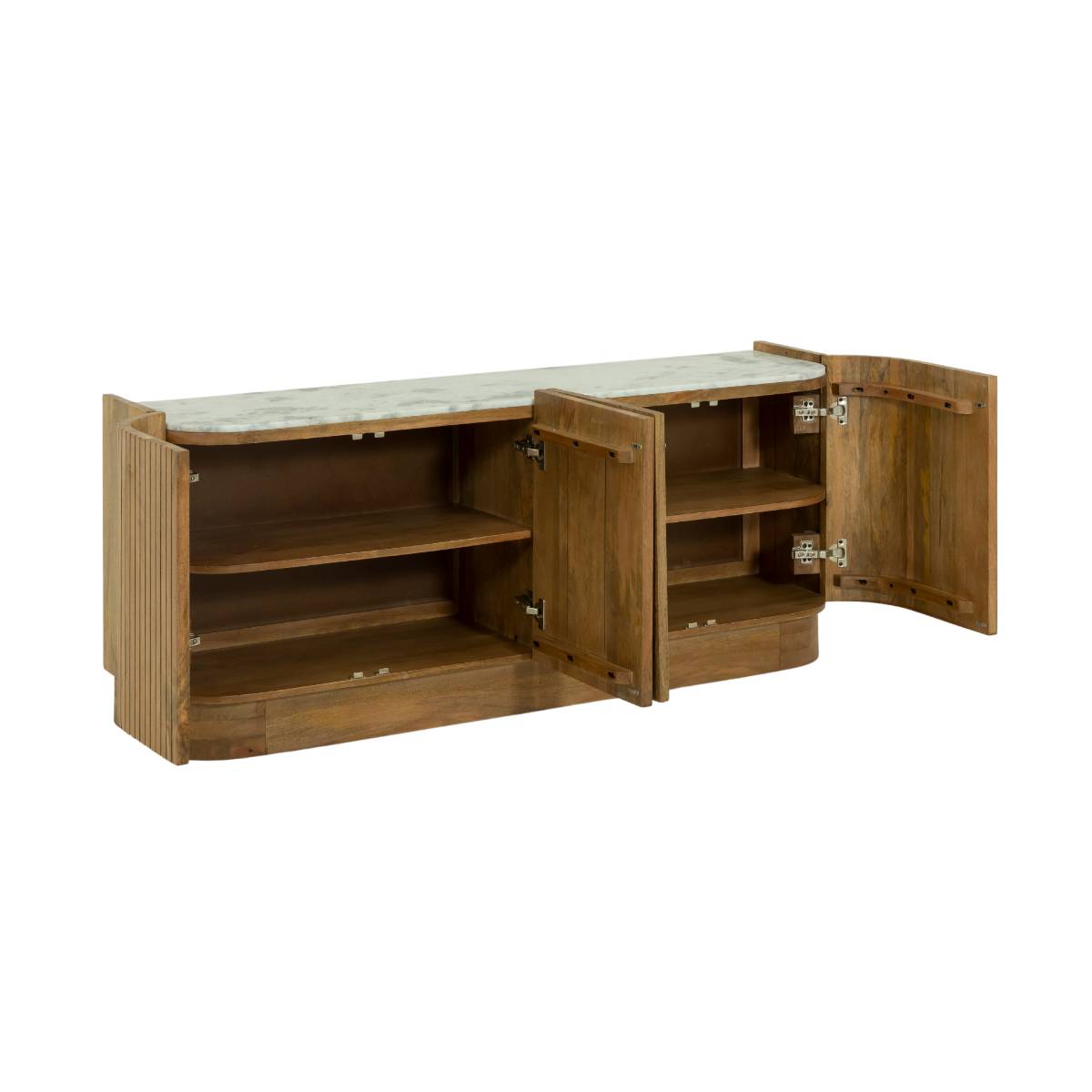 Buffet en bois de manguier ADLER bois clair, MADE IN MEUBLES