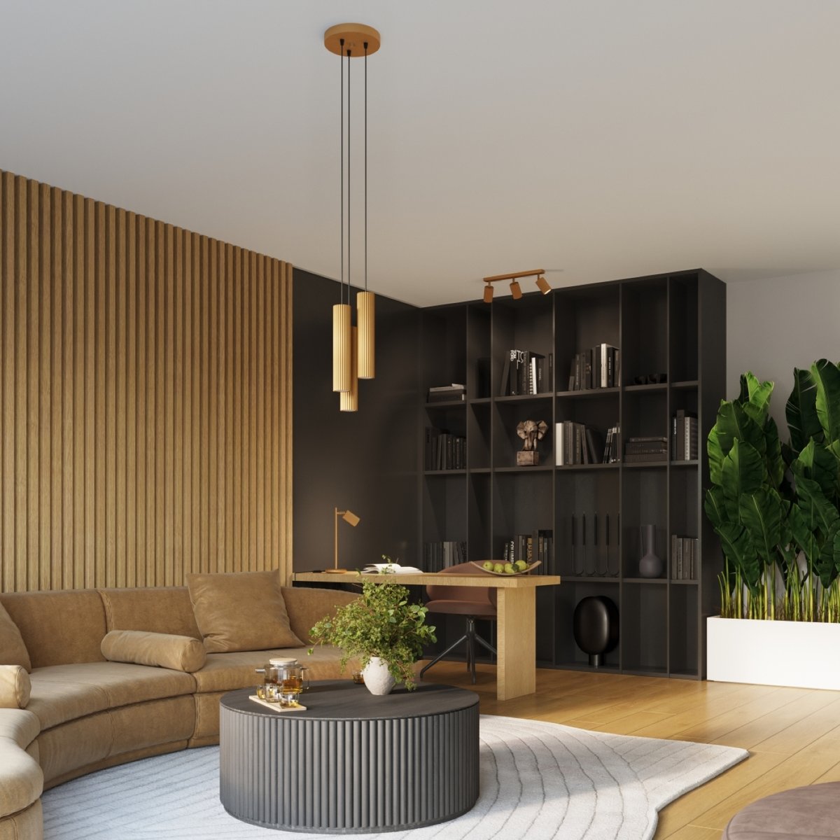 Applique Aluminium Doré GU10 2 Karbon 20 jaune, EDEN