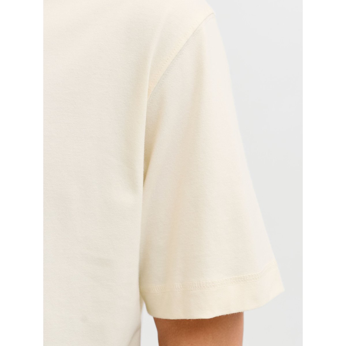 T-Shirt antique white, JACK & JONES