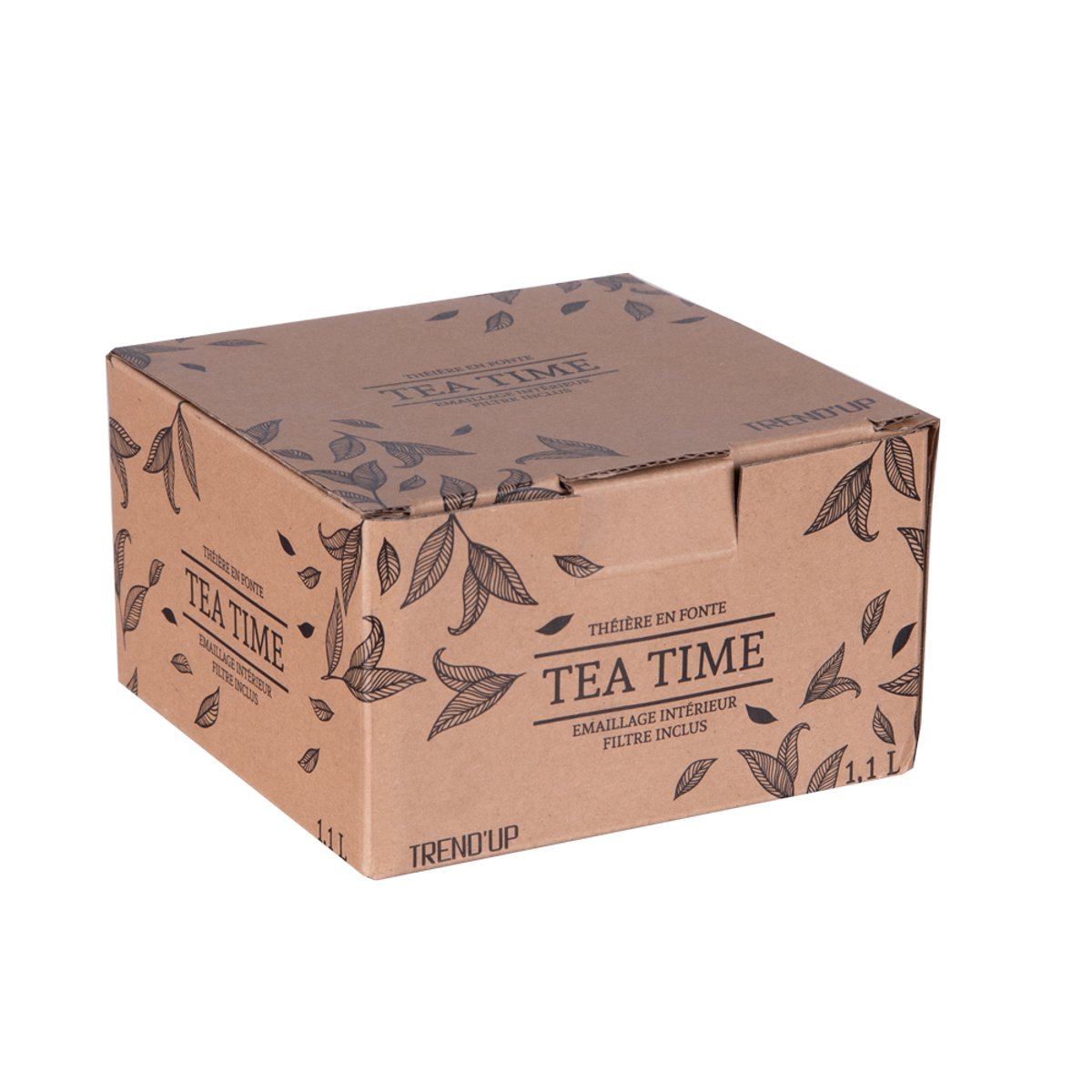Théière en fonte Fuji 1,2 L noir, TREND'UP