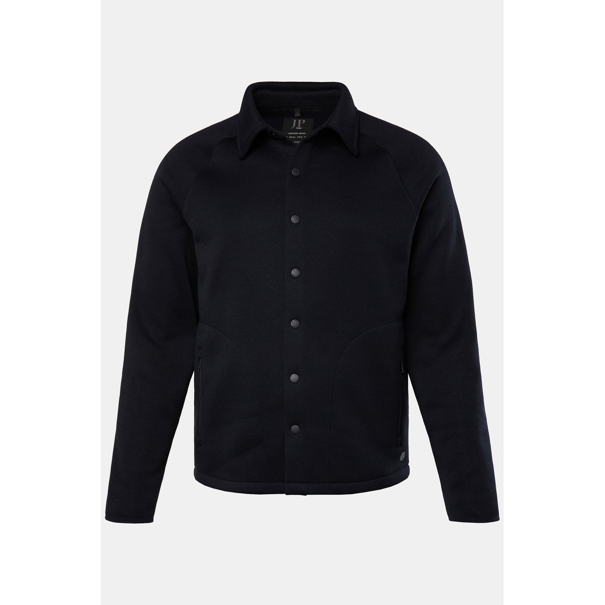 Surchemise en maille polaire. Manches bleu marine, JP1880