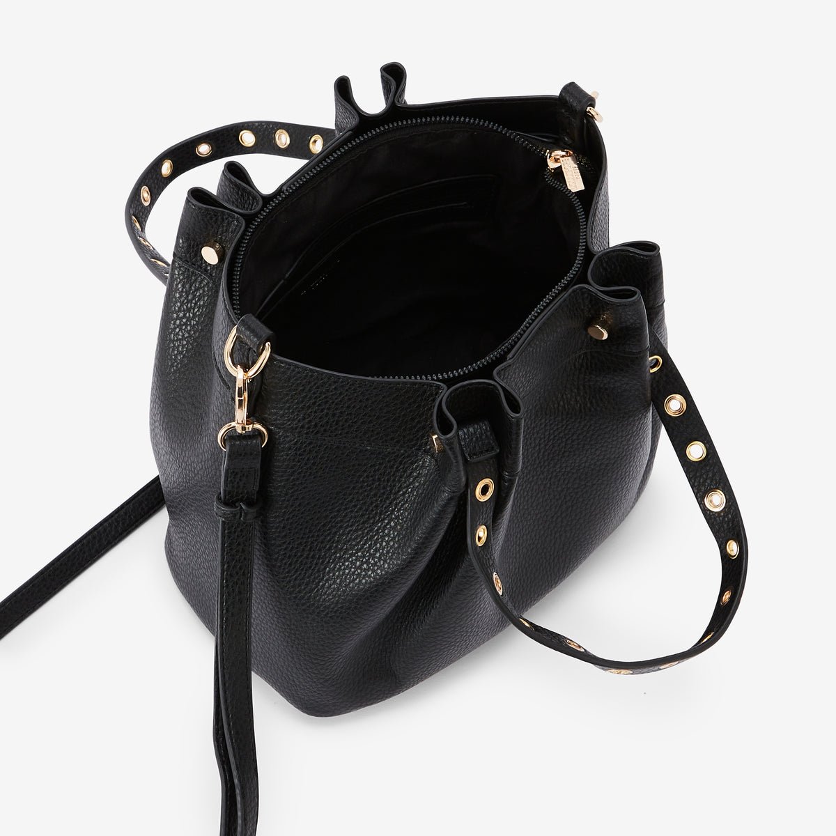 Sac shopper Rogers noir,doré, LOLLIPOPS