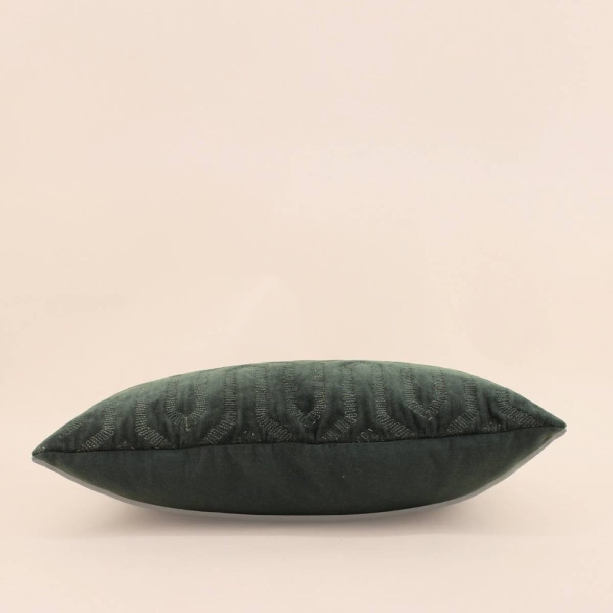 Coussin motifs géométriques 30x50cm vert, ORNAMI