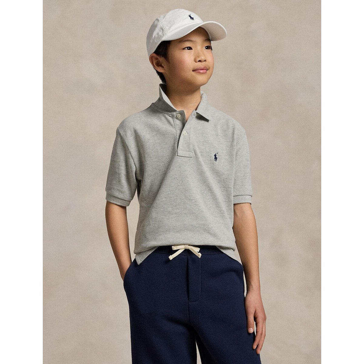 Polo manches courtes gris, POLO RALPH LAUREN
