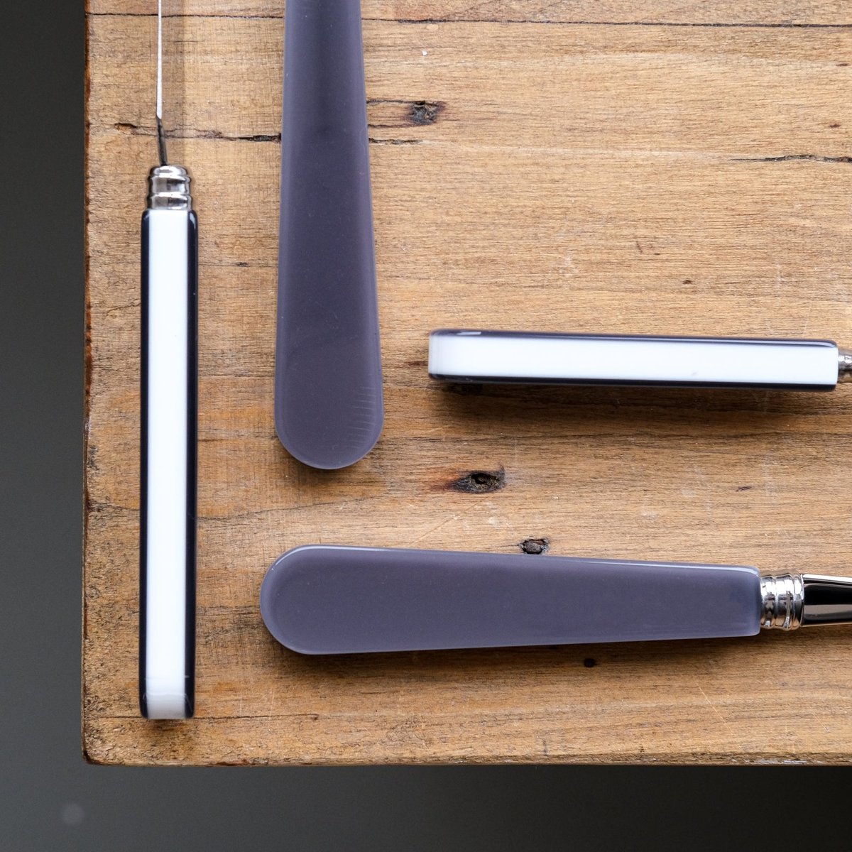 Petite cuillère, Duo anthracite, SABRE