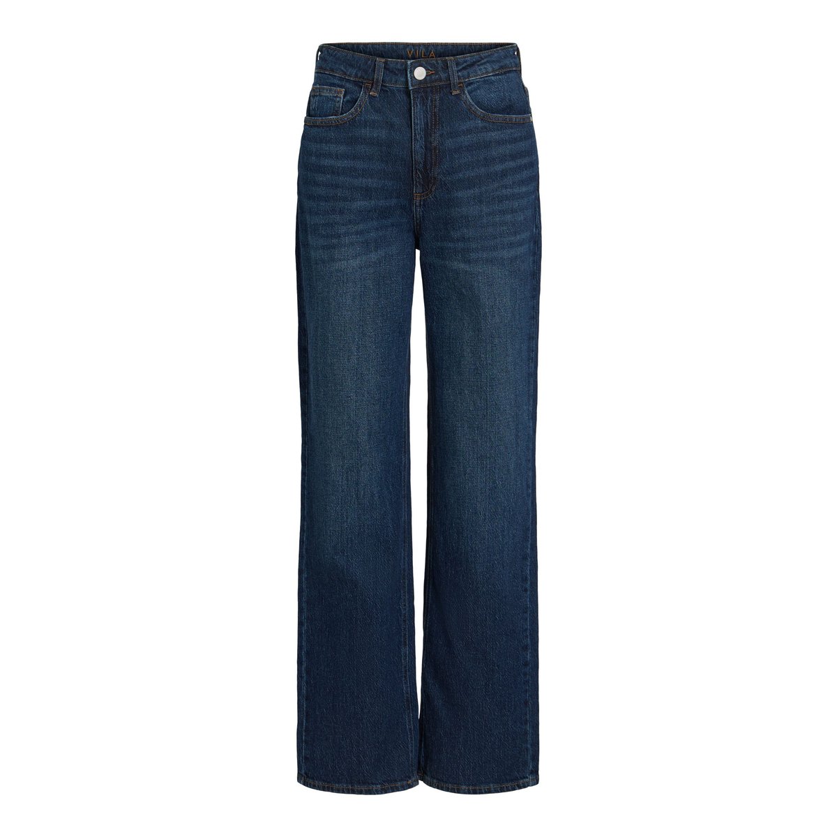 Jean Droit bleu - dark blue denim1, VILA
