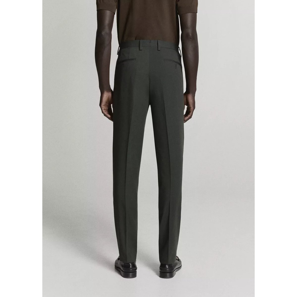 Pantalon costume Milán slim-fit kaki, MANGO MAN