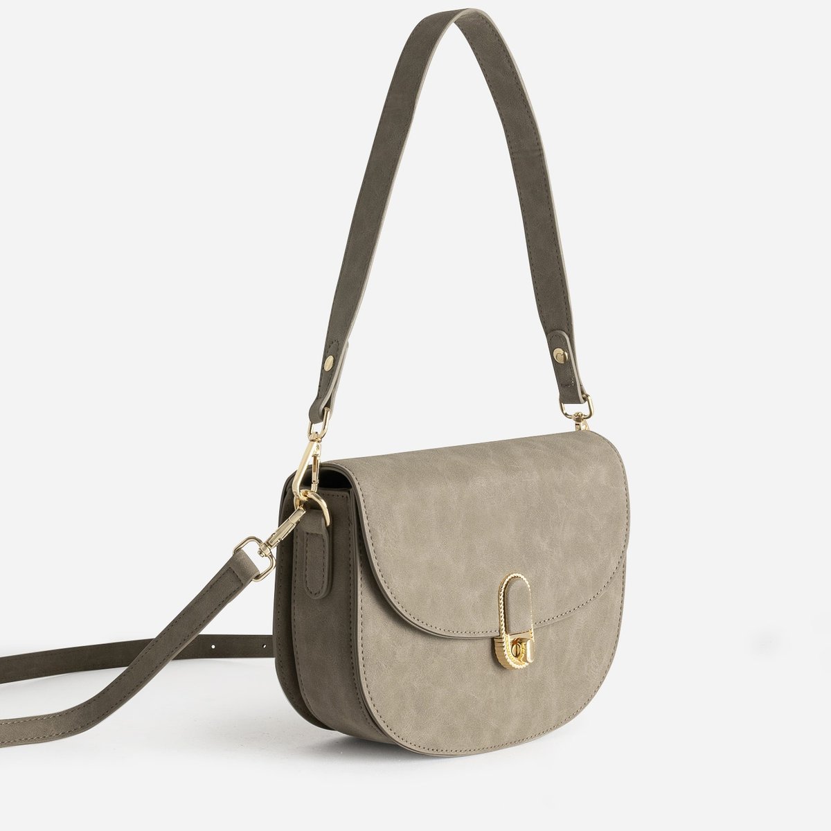 Sac Bandoulière ALSEVU gris, ERAM