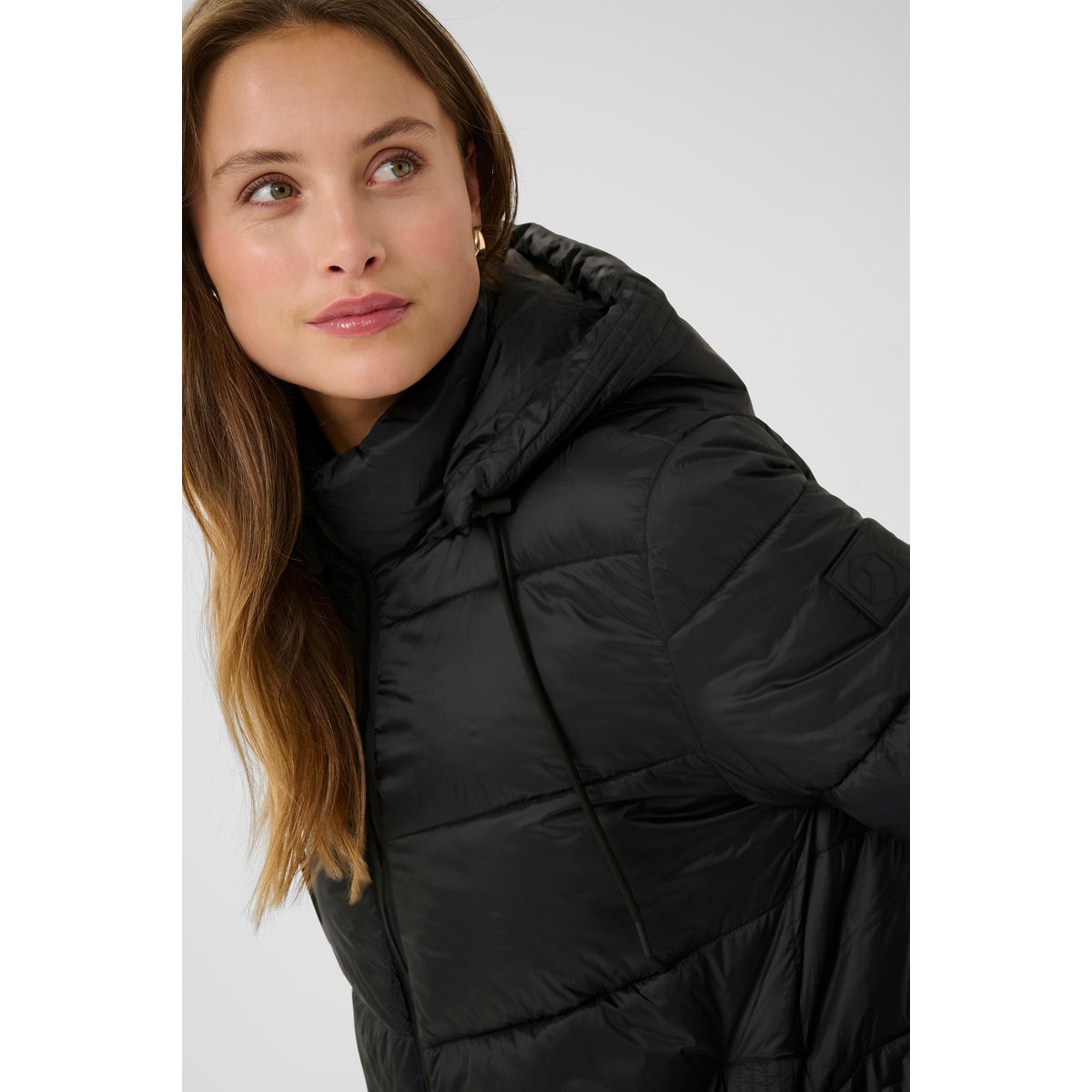 Manteau noir black deep, KAFFE