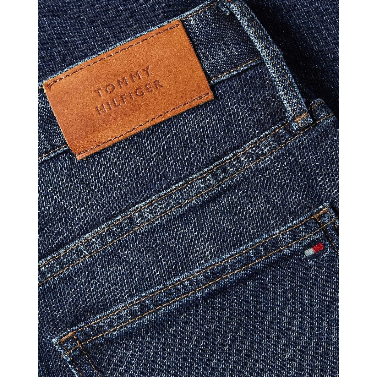 Jeans bootcut in denim stretch navy, TOMMY HILFIGER
