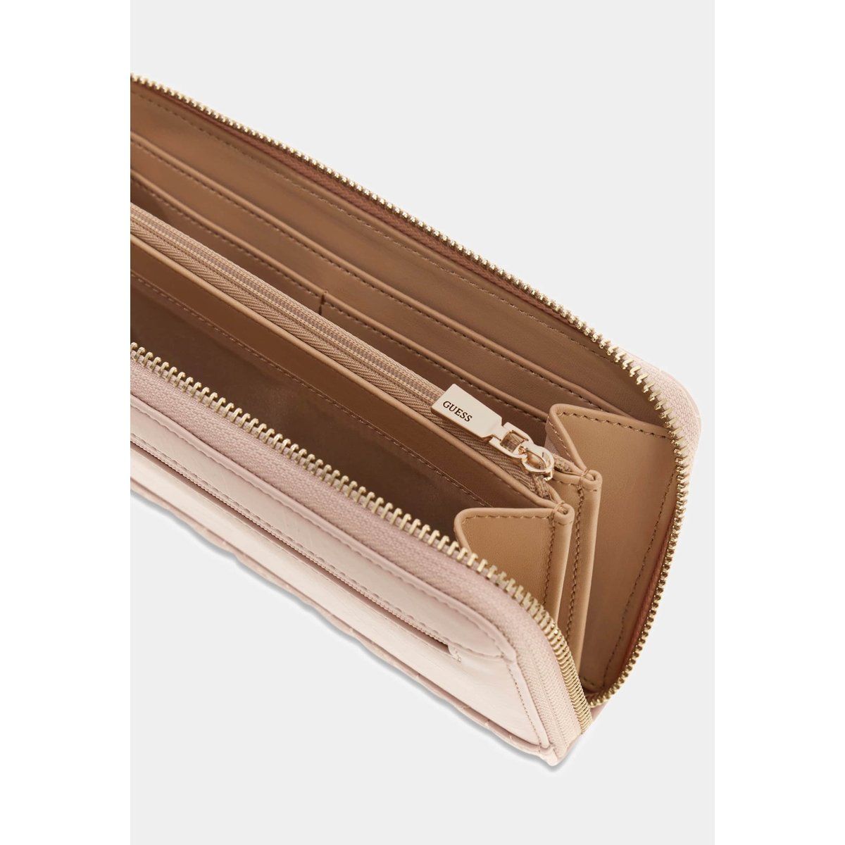 Portefeuille Matelassé Cheryl rose poudré, GUESS